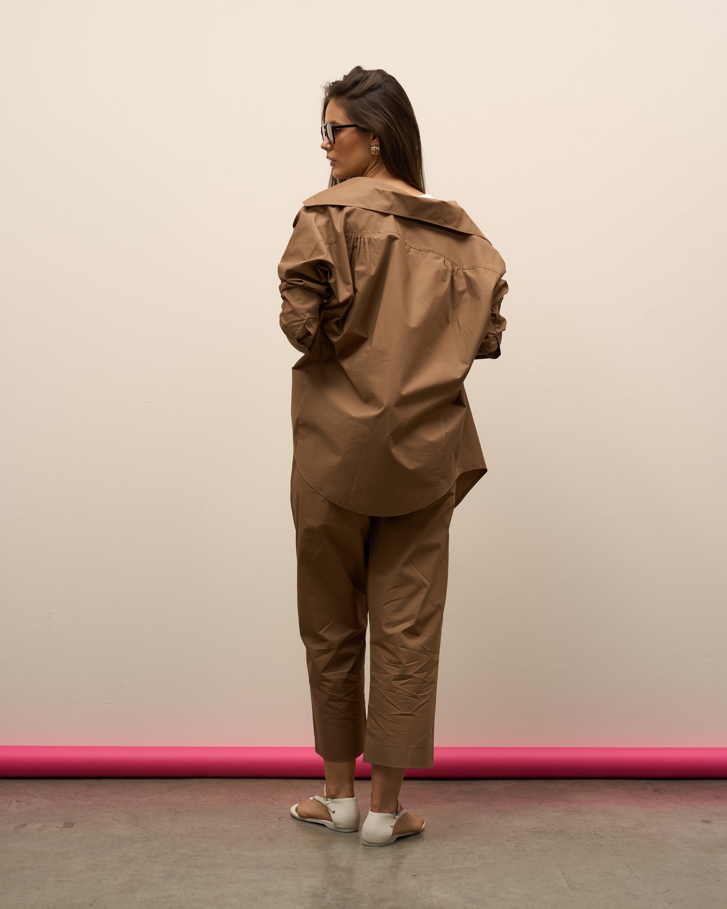 Asymmetrical Set/ Mocha
