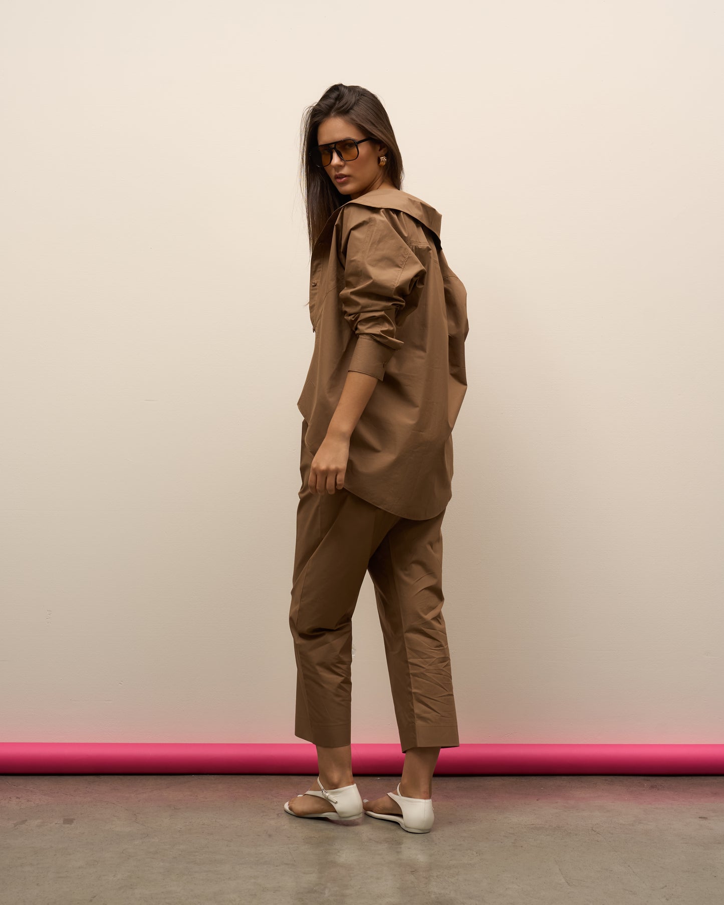 Asymmetrical Set/ Mocha