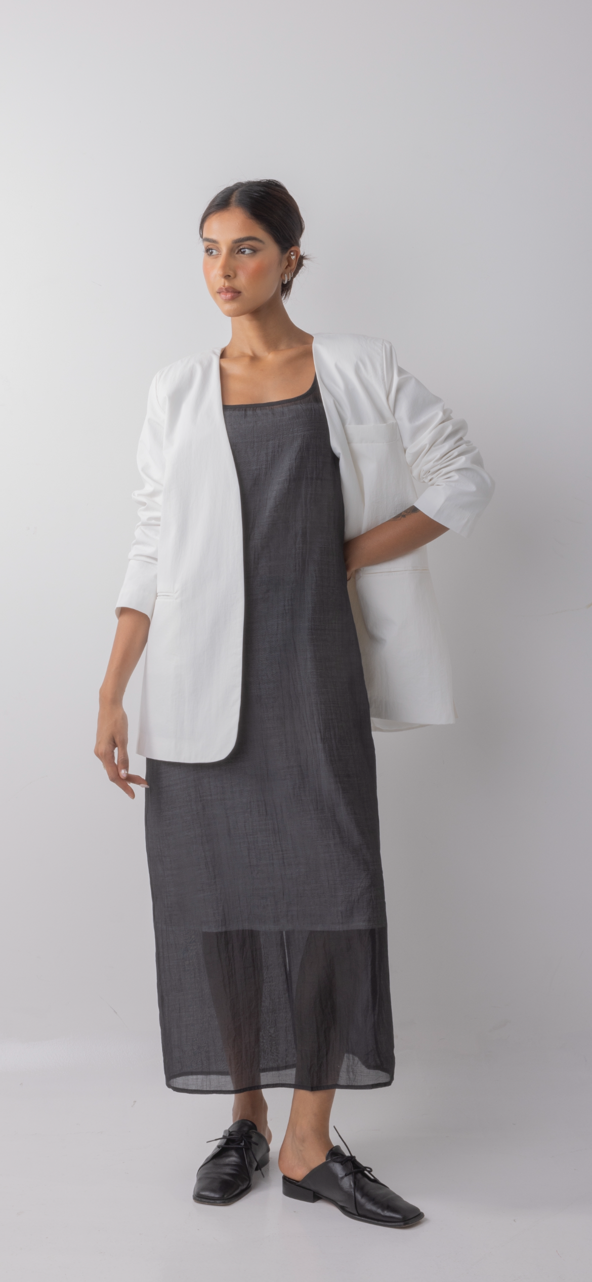 Cora Blazer / White