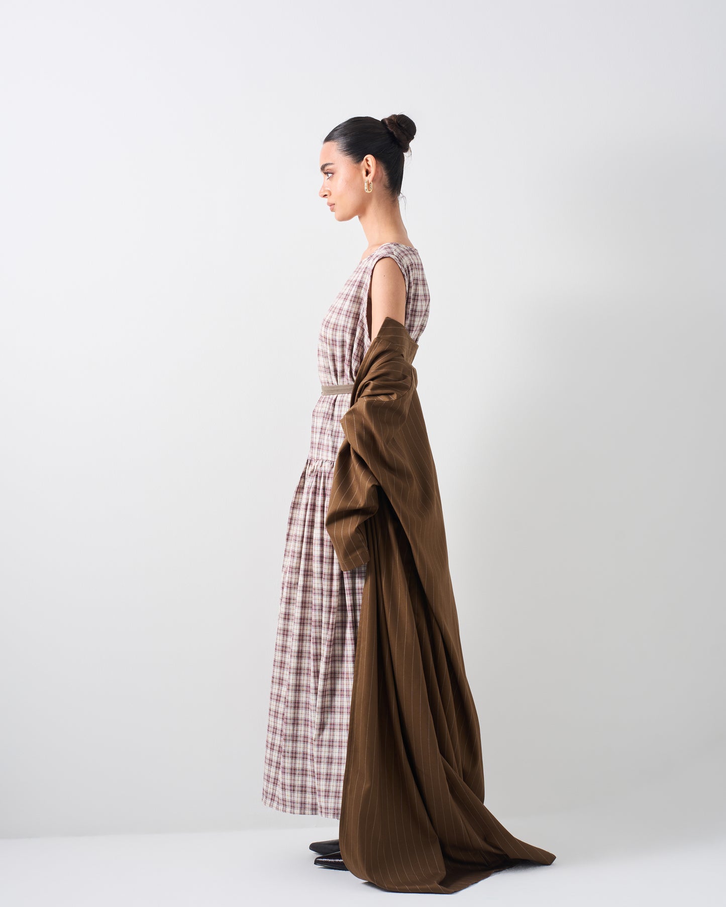 Chevre/ Plaids Kaftan - No Restock