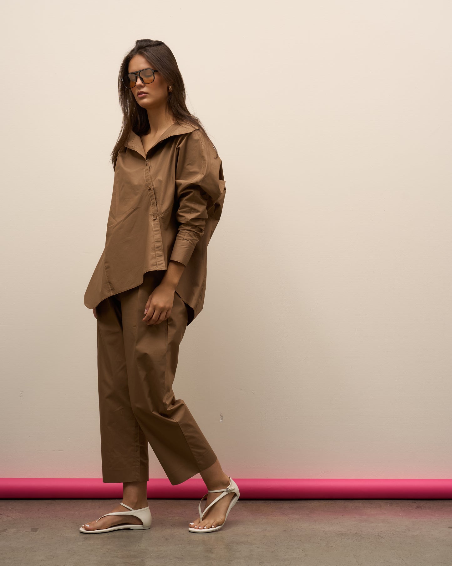 Asymmetrical Set/ Mocha