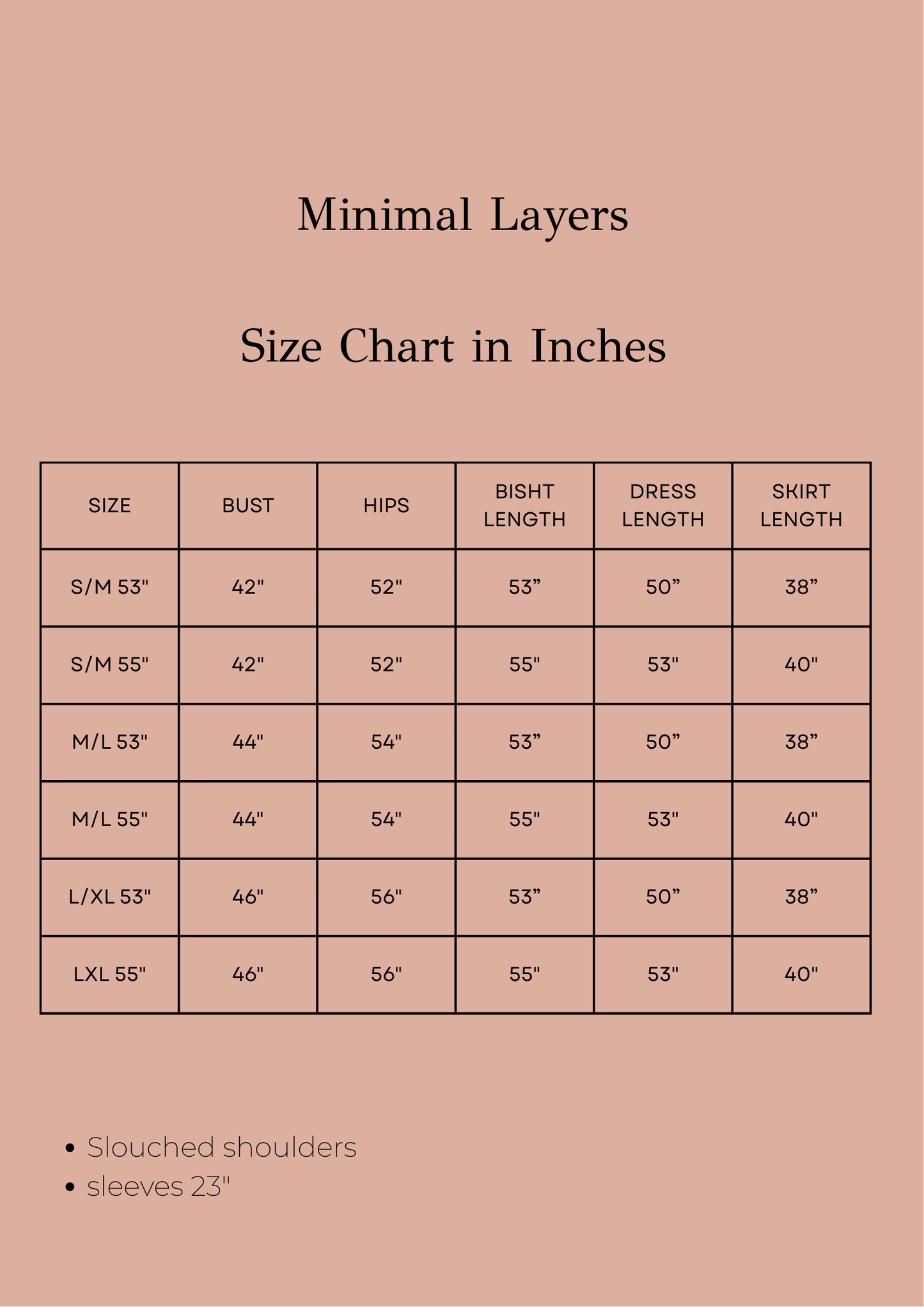 Minimal Layers - Black