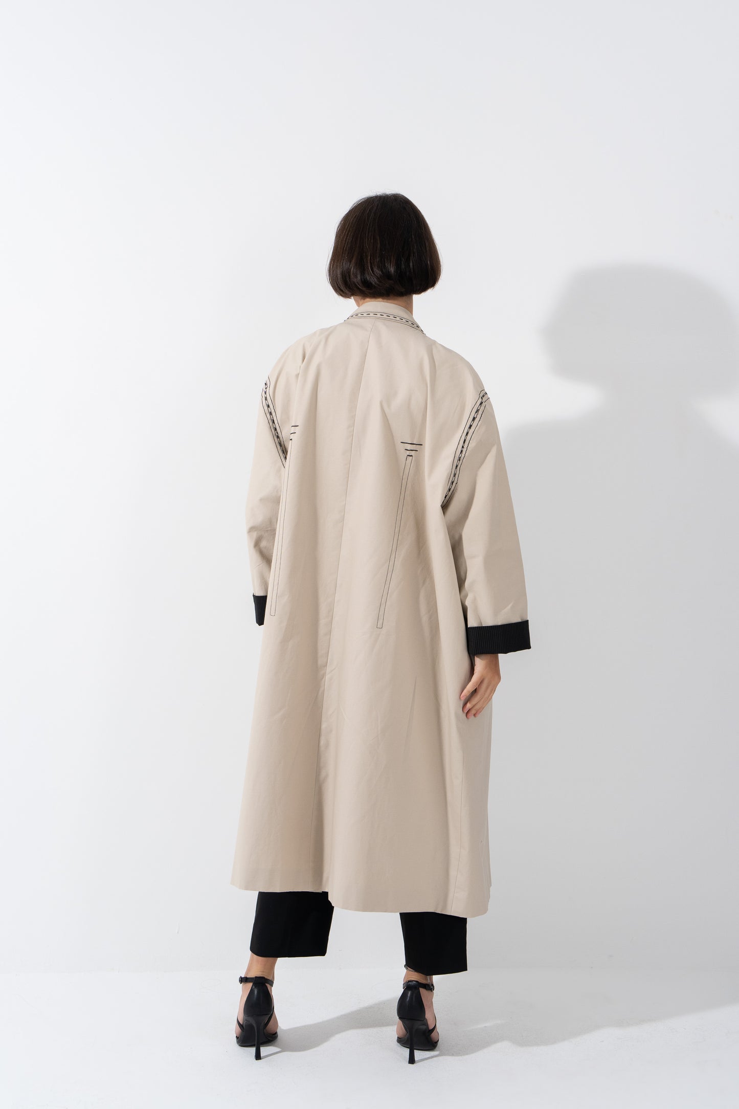 Blazer Coat Ecru