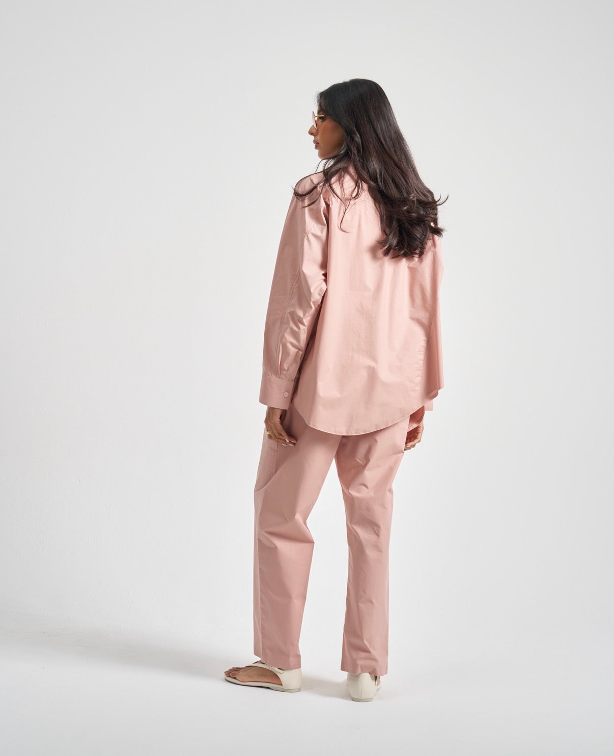 Asymmetrical Set/ Dusty Pink