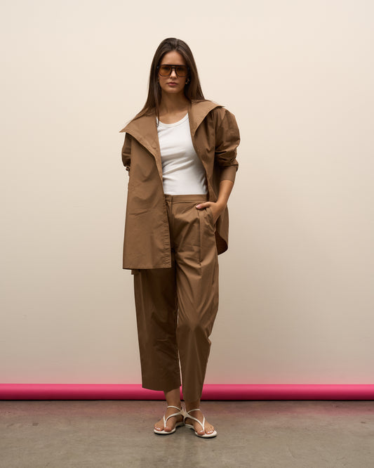 Asymmetrical Set/ Mocha