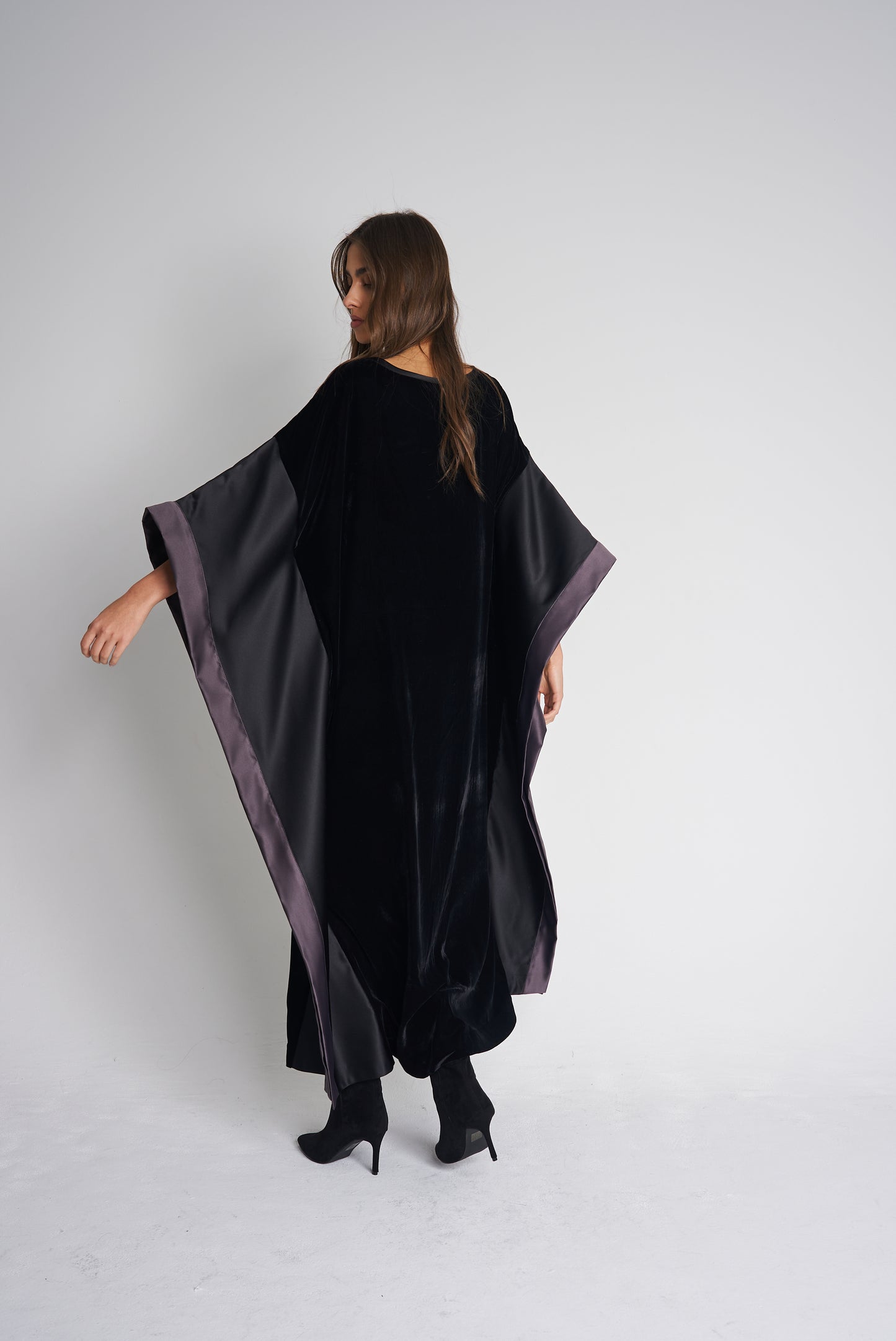 Black Velvet Cape