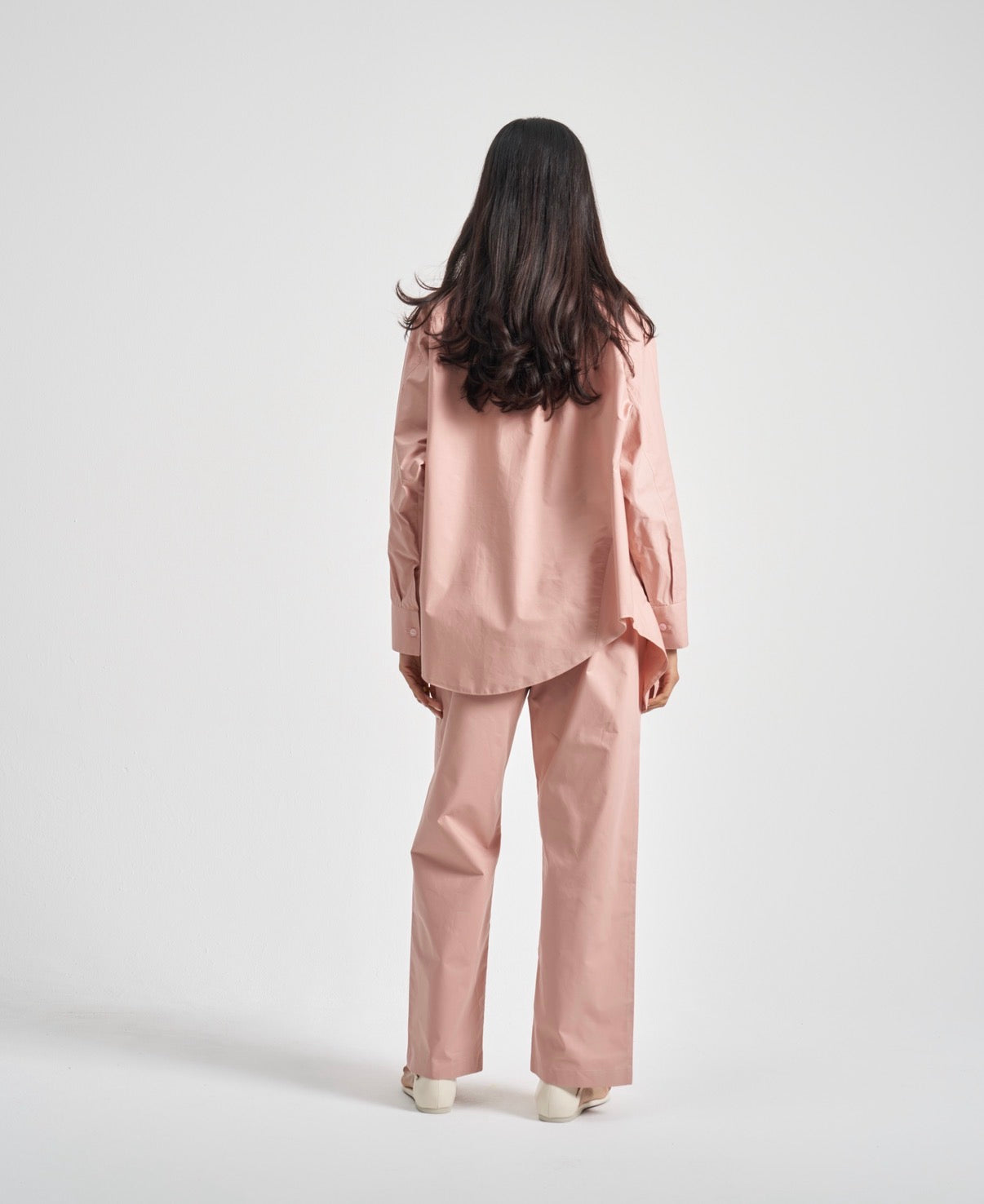 Asymmetrical Set/ Dusty Pink