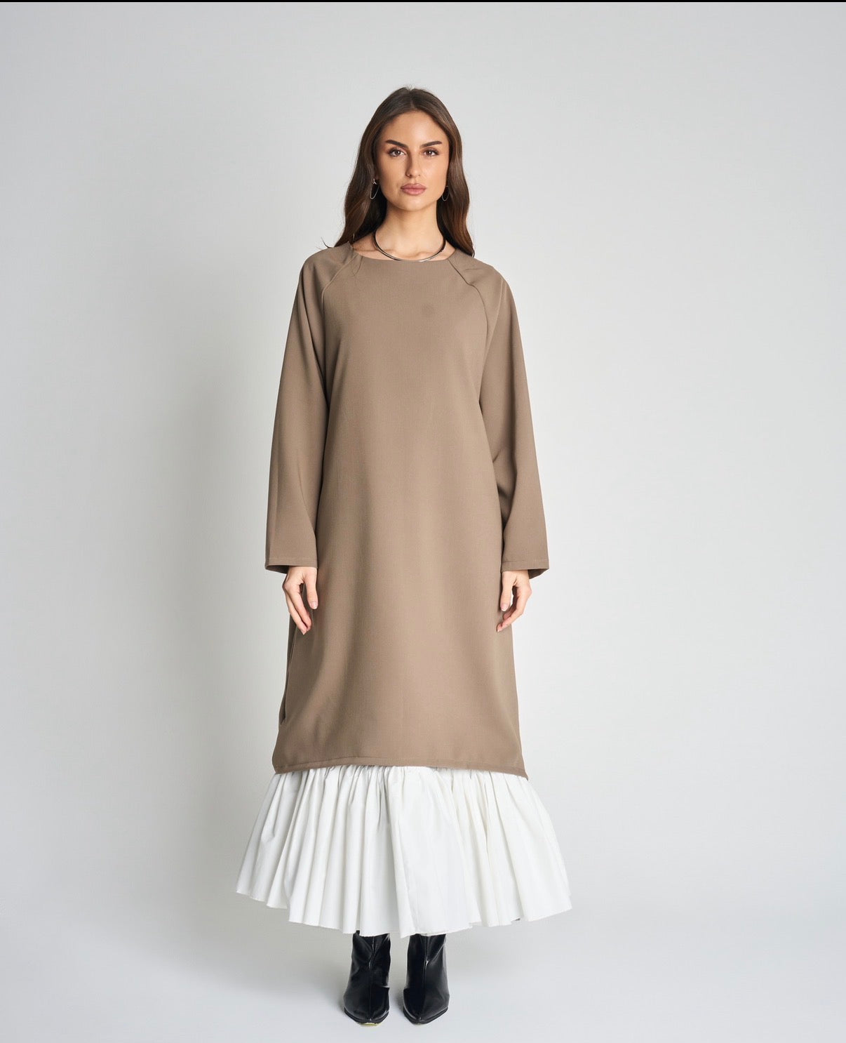 Cascade Kaftan - Taupe