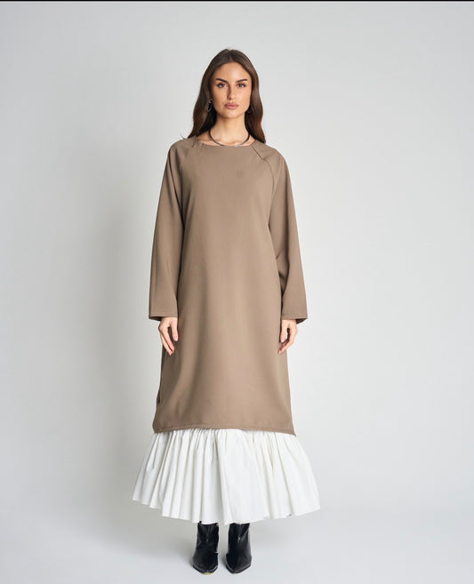 Cascade Kaftan - Taupe