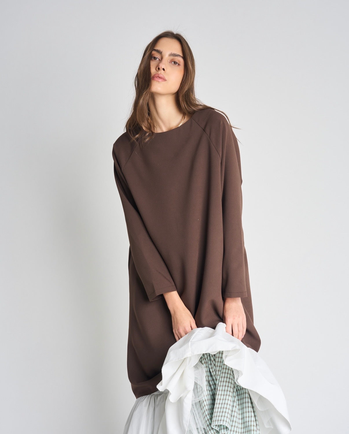 Cascade Kaftan - Brown