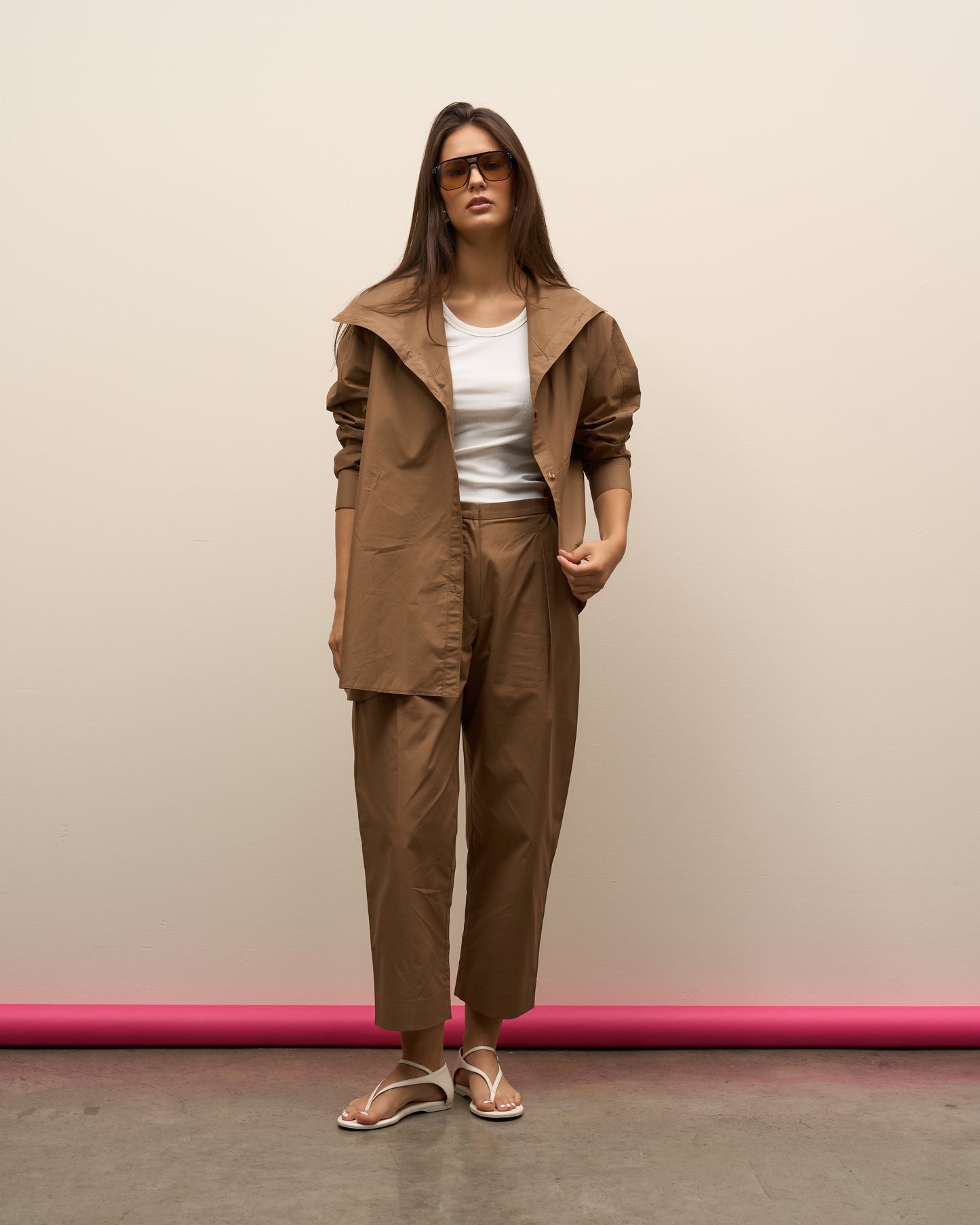 Asymmetrical Set/ Mocha