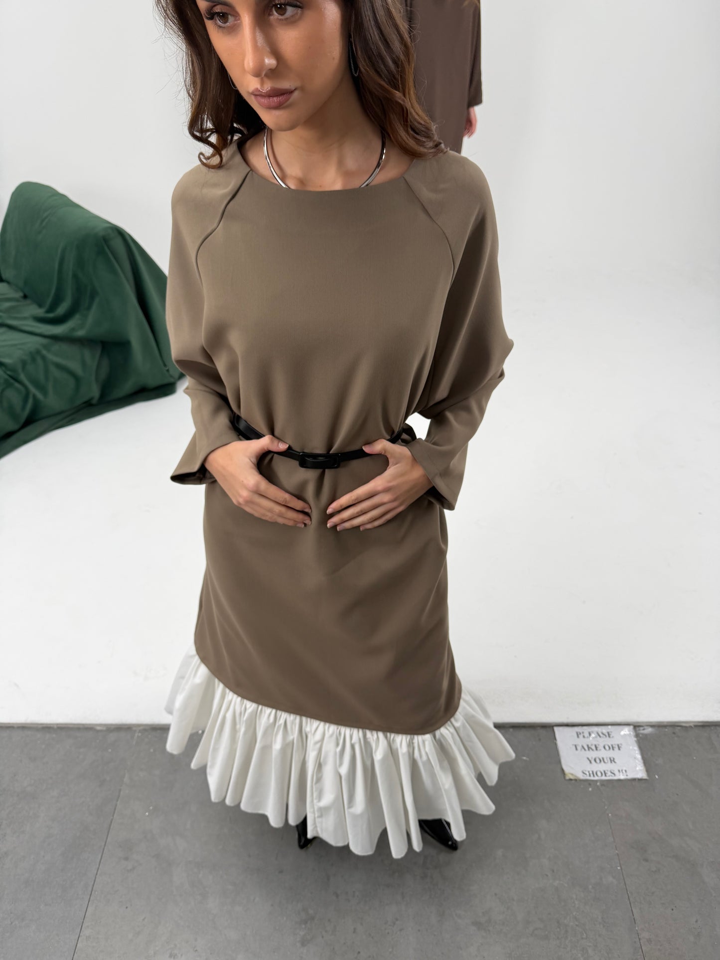 Cascade Kaftan - Taupe