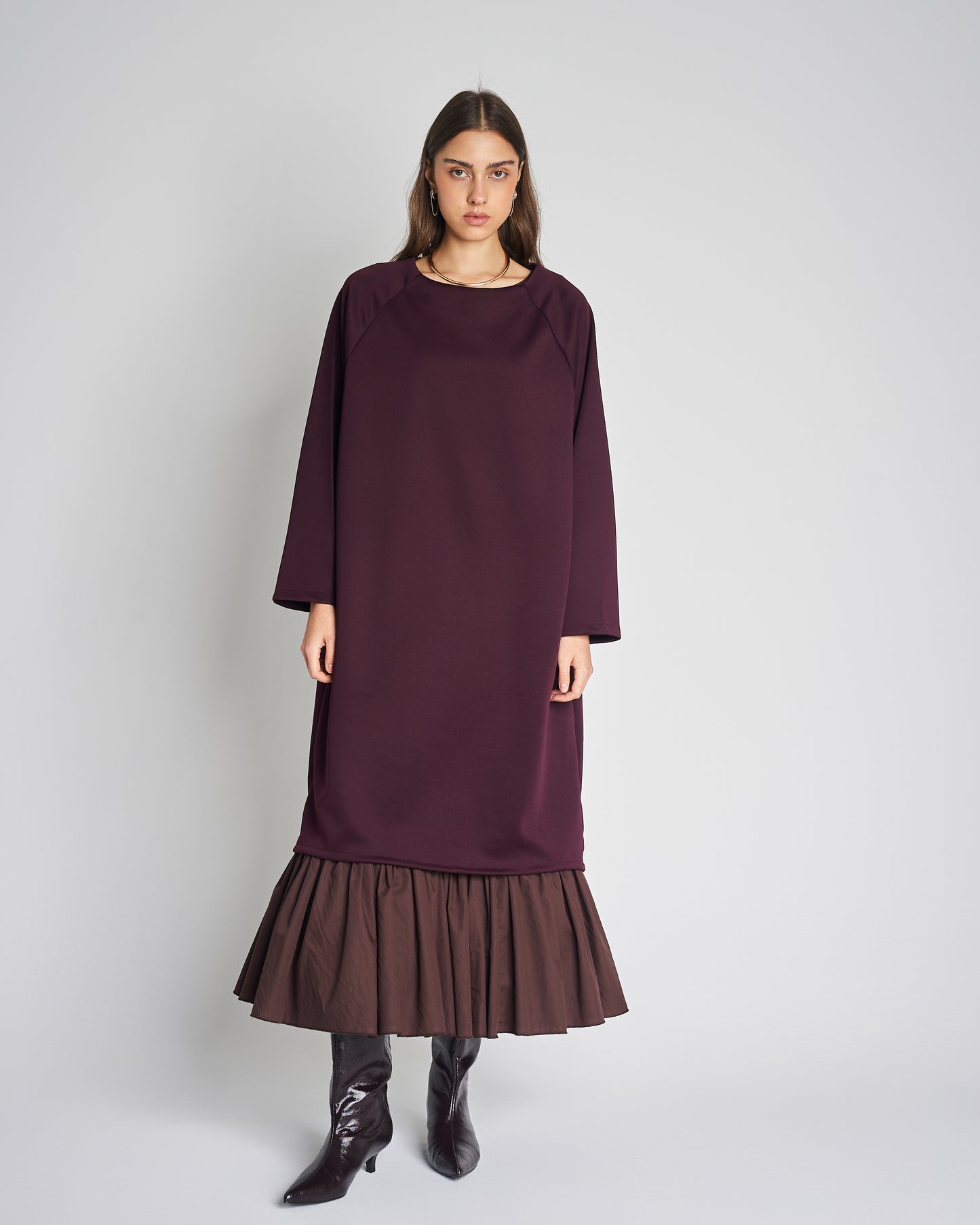 Cascade Kaftan - Maroon