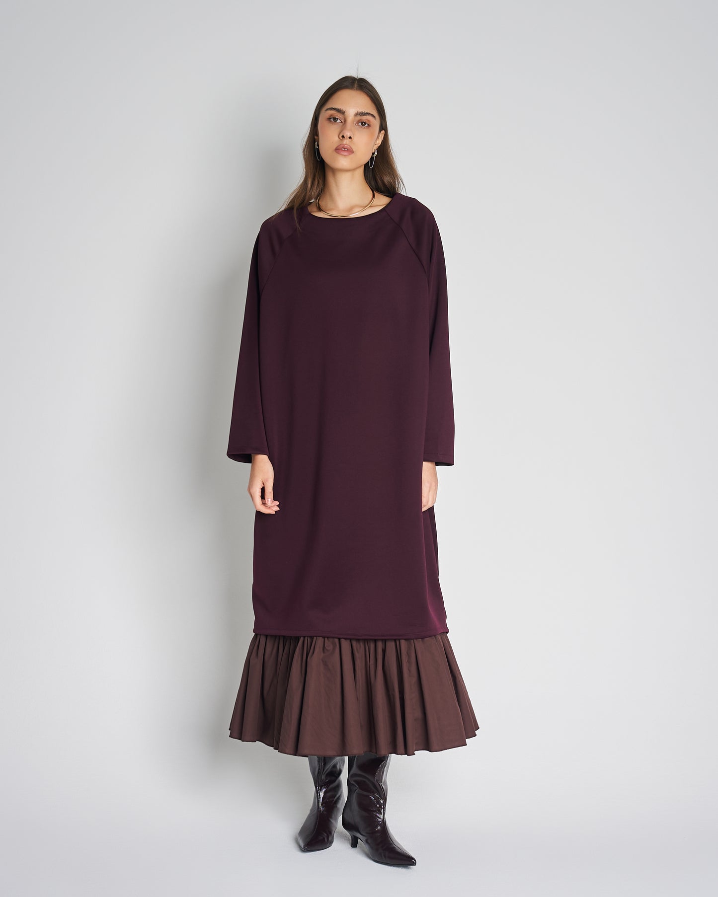 Cascade Kaftan - Maroon