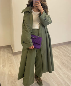 Sage Green Trench