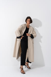 Blazer Coat Ecru