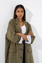 Load image into Gallery viewer, Blazer Coat Army Green
