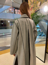 Load image into Gallery viewer, Panels Coat - Grey