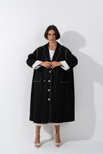 Load image into Gallery viewer, Blazer Coat Black