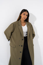 Load image into Gallery viewer, Blazer Coat Army Green