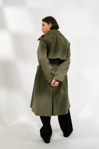 Sage Green Trench